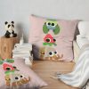 Bugsnax (Bunger, Strabby, _Amp_ Pinkle) Throw Pillow Official Bugsnax Merch