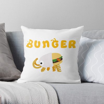 Bunger Bunger Throw Pillow Official Bugsnax Merch