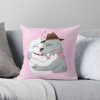 Bugsnax Lizbert X Eggabell Throw Pillow Official Bugsnax Merch