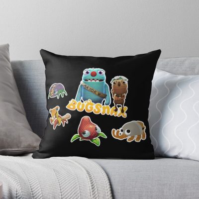 Bugsnax Fan Art Pack | Bugsnax Grumps And Bugsnax Characters Bugsnax Mayor Filbo Throw Pillow Official Bugsnax Merch