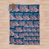 Bugsnax - Gramble And Strabby Throw Blanket Official Bugsnax Merch