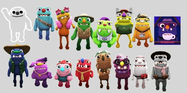 bugsnaxronpa i placed bugsnax characters in a danganronpa v0 - Bugsnax Shop